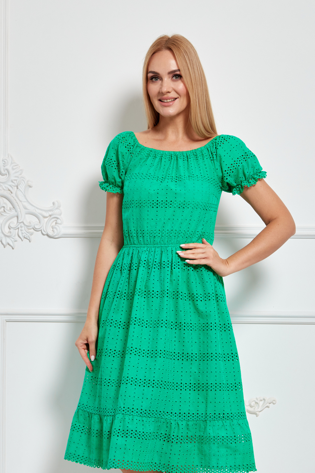 Платье Azzara 908Т зеленый