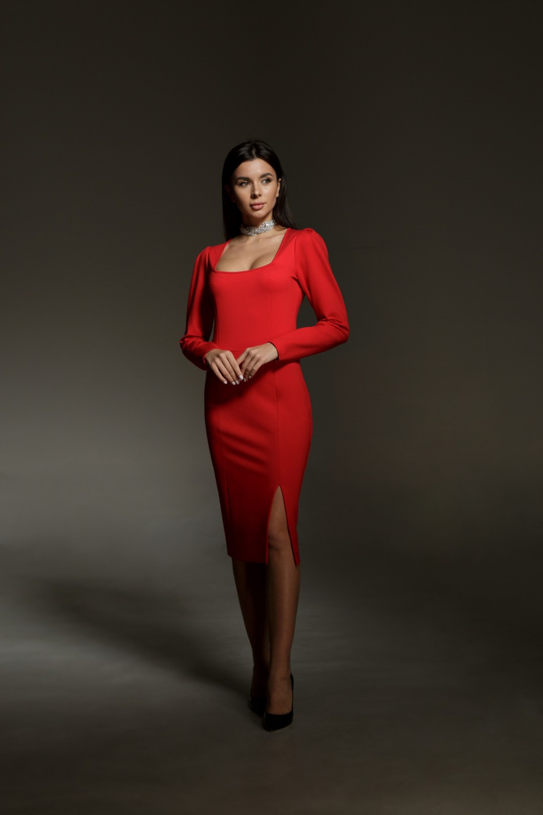 Платье BARBARA В106 красный