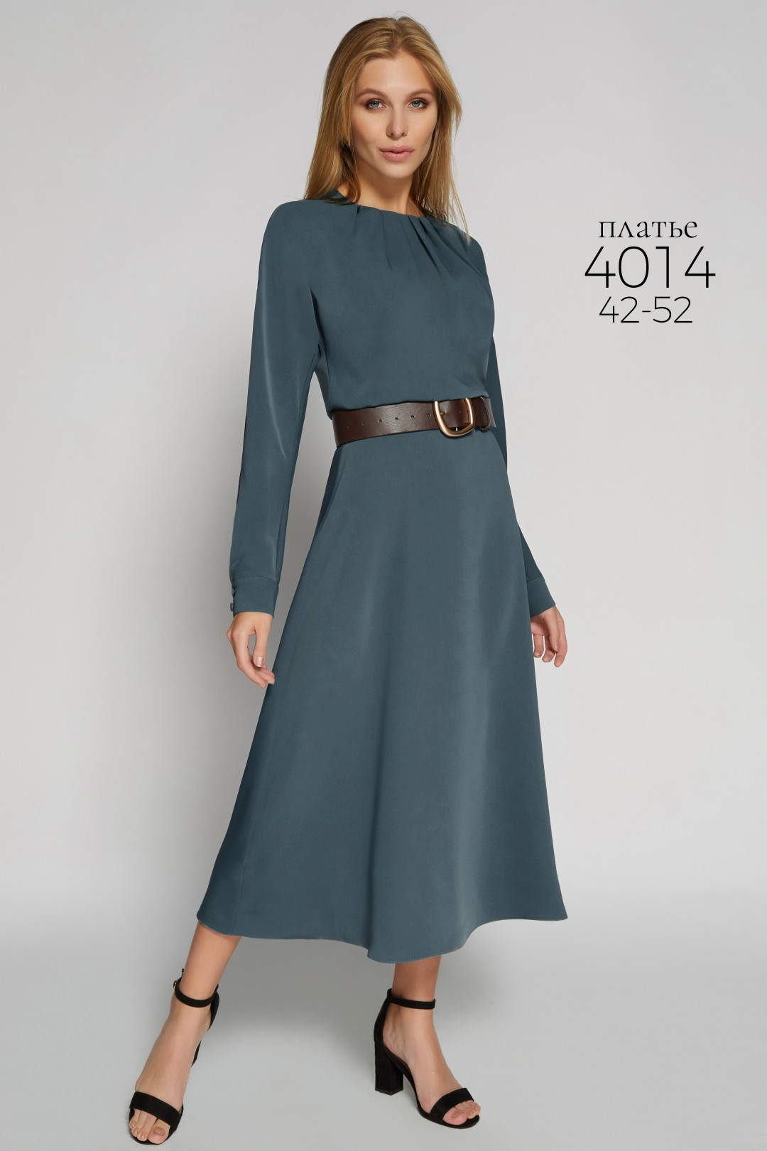 Платье Bazalini 4014 серый