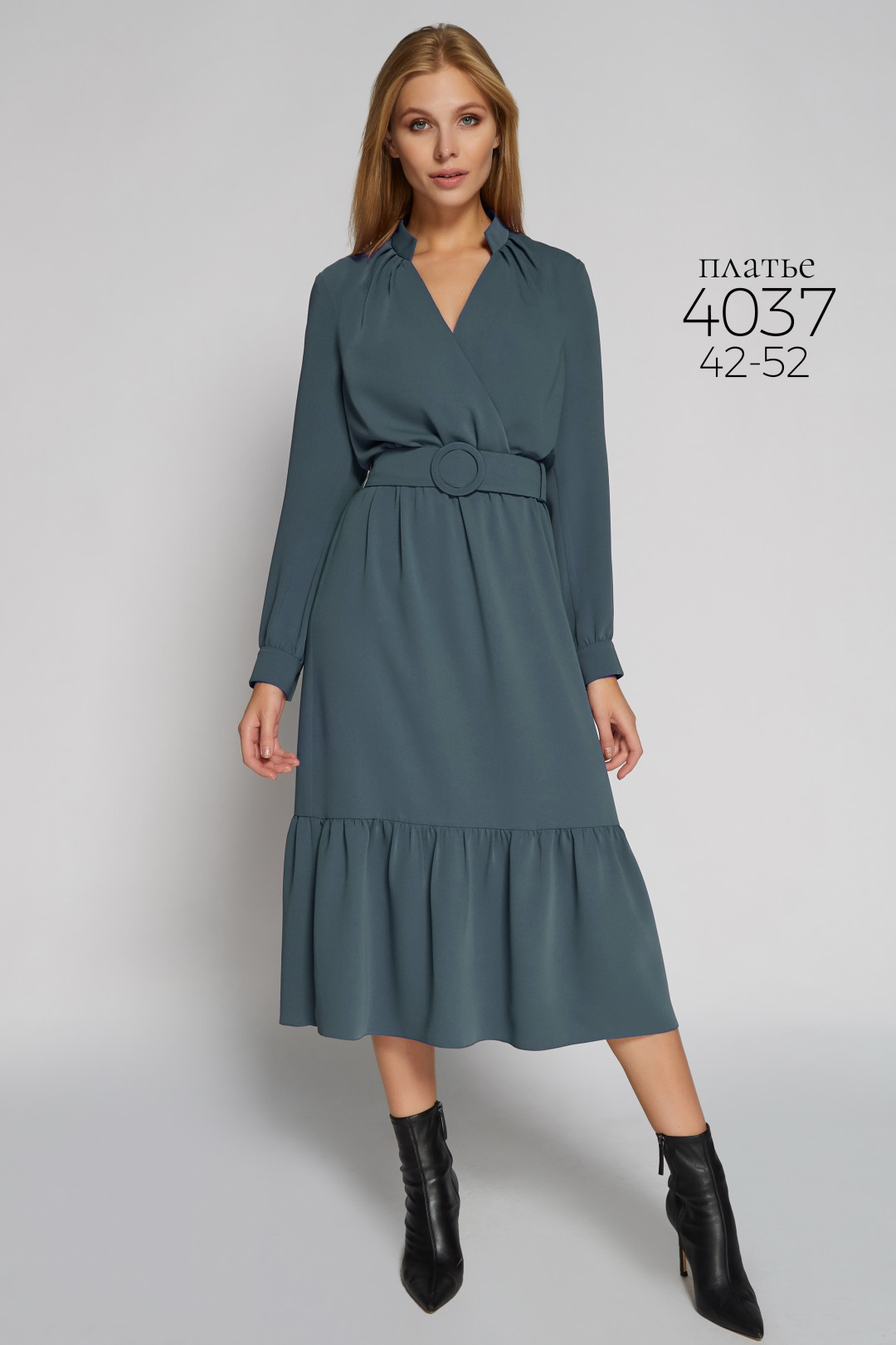 Платье Bazalini 4037 серый