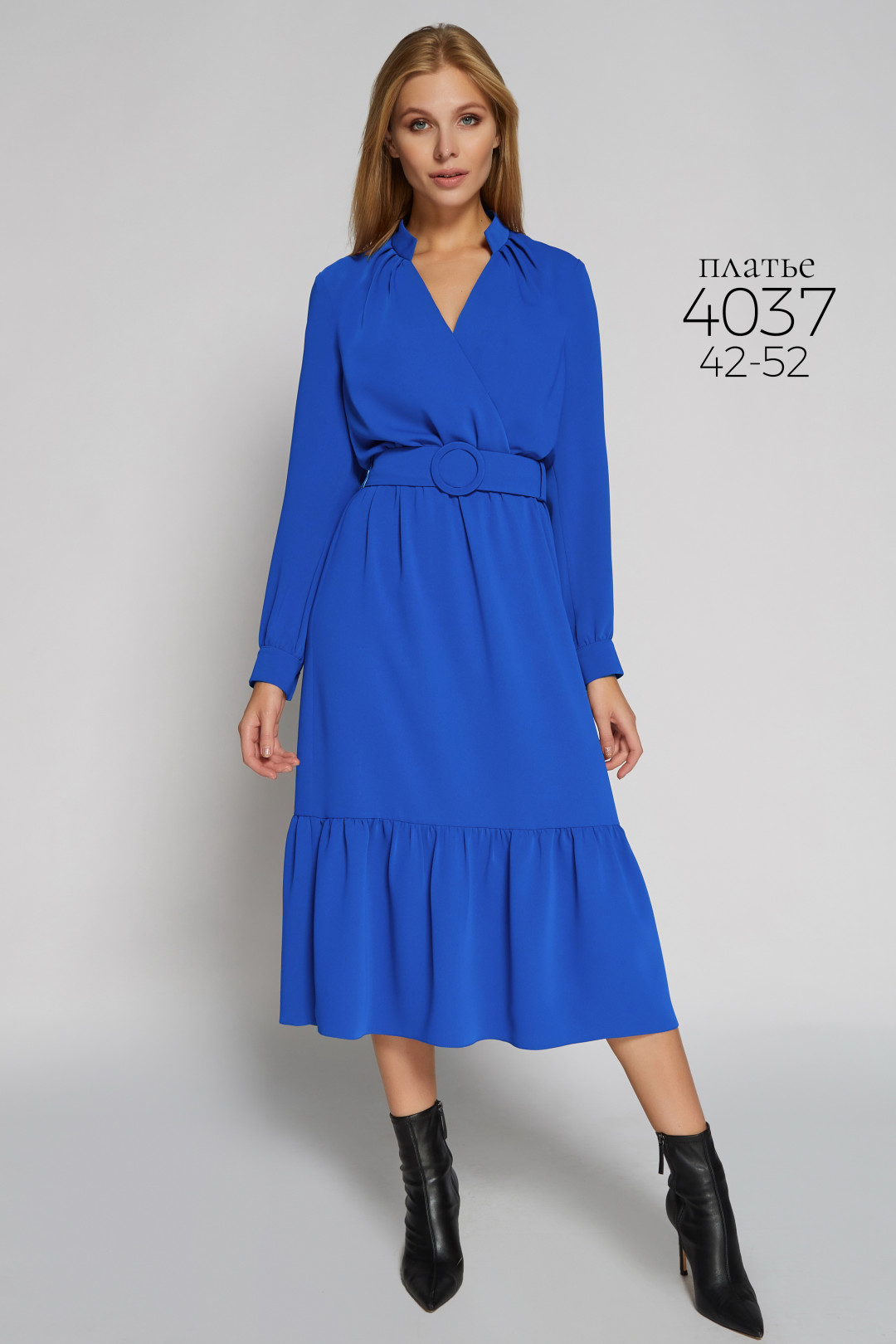Платье Bazalini 4037 синий