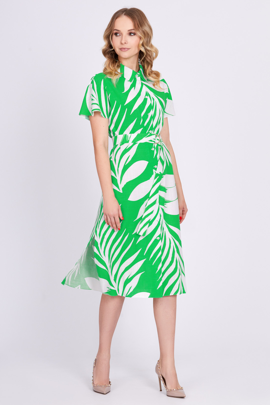 Платье Bazalini 4650 зеленый