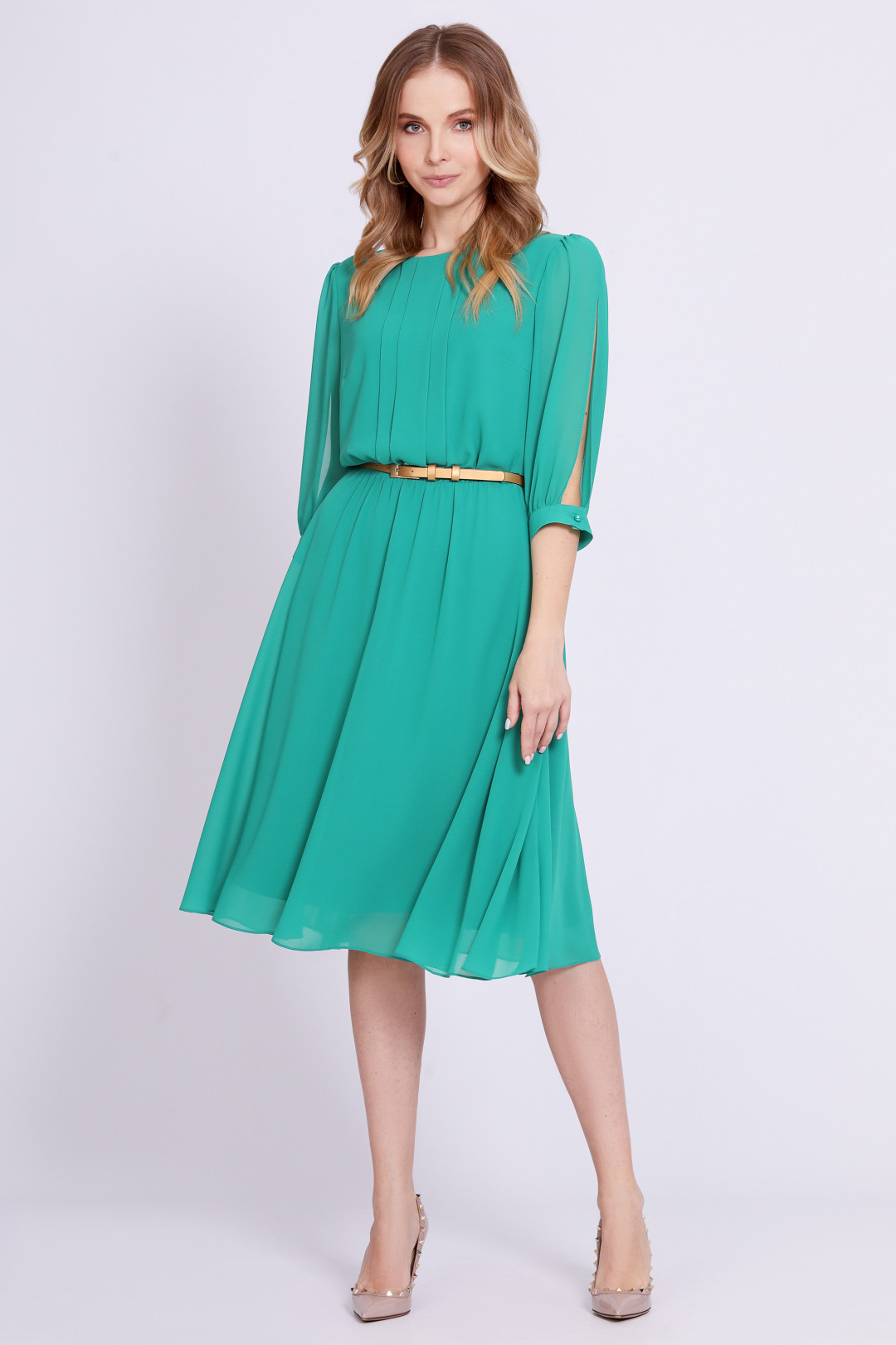 Платье Bazalini 4741 зеленый