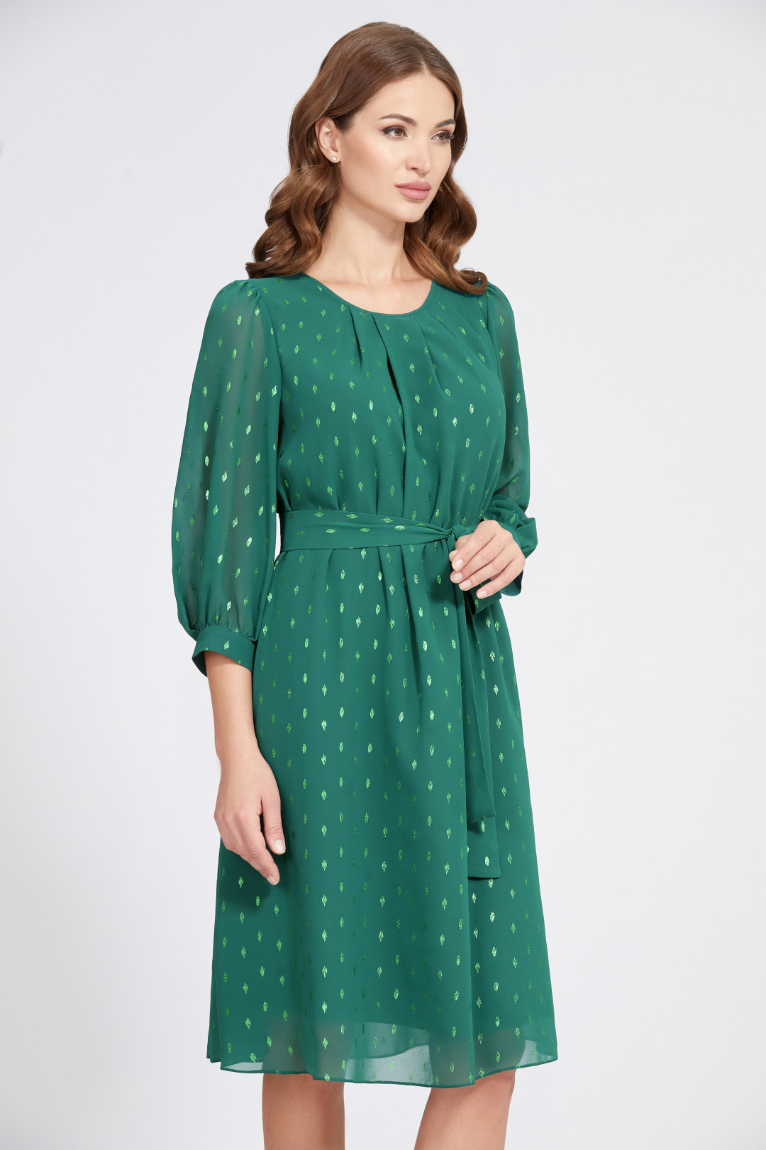 Платье Bazalini 4824 зеленый