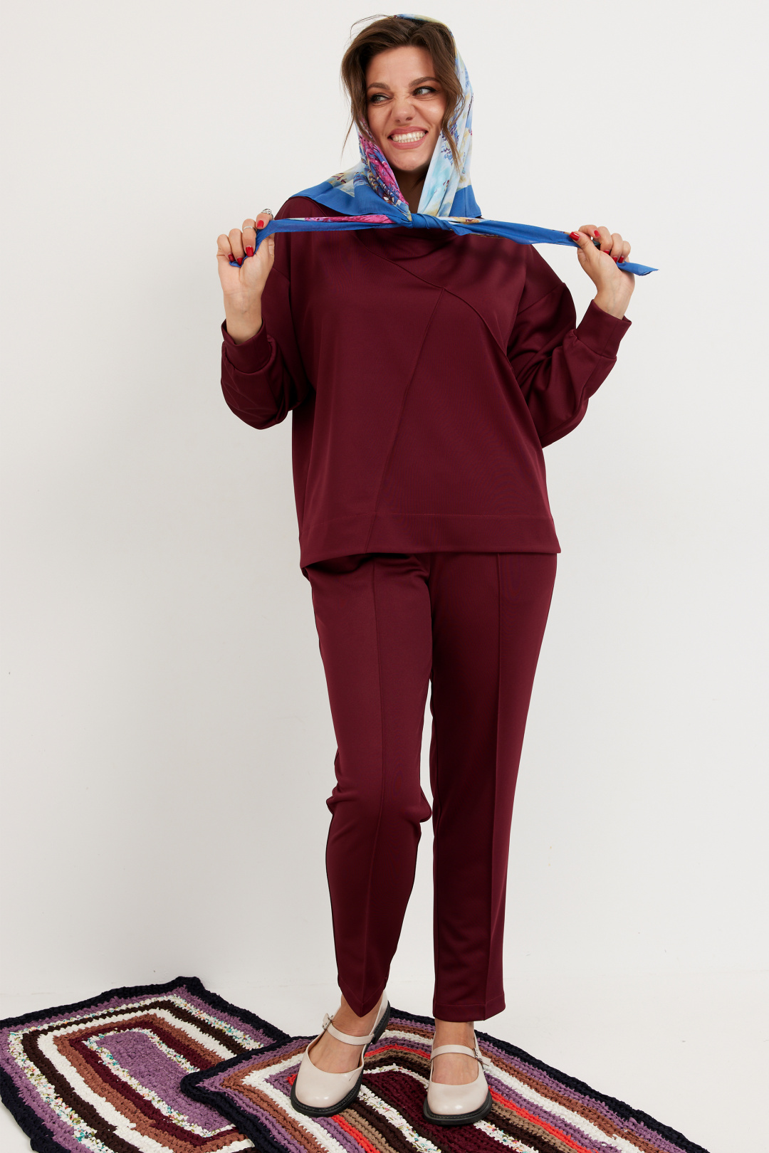 Костюм BegiModa 3100 вишня - фото 1
