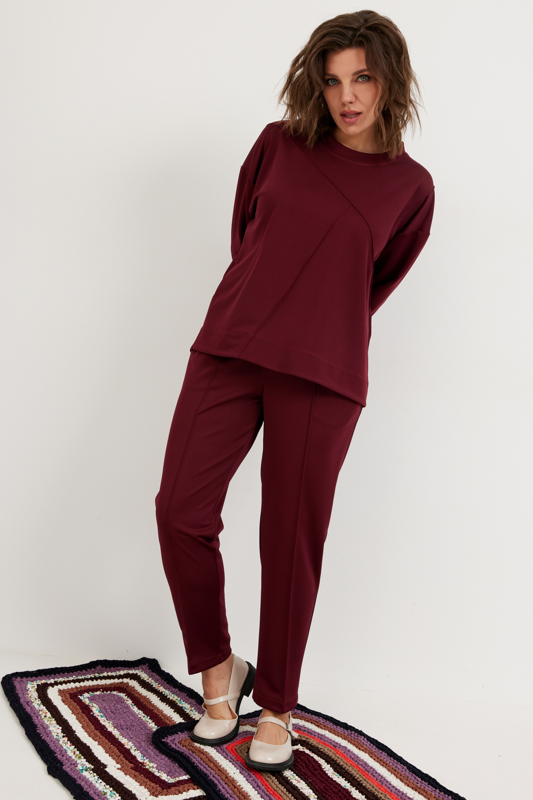 Костюм BegiModa 3100 вишня - фото 6