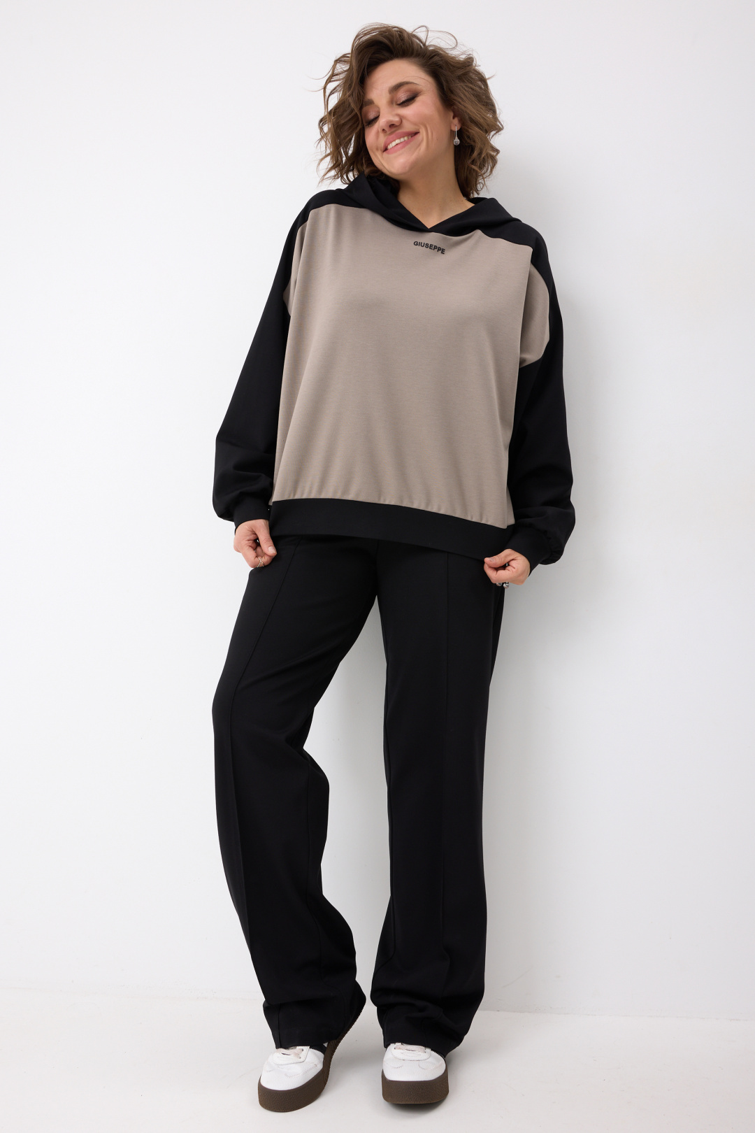 Костюм BegiModa 3103 черный кварц - фото 2