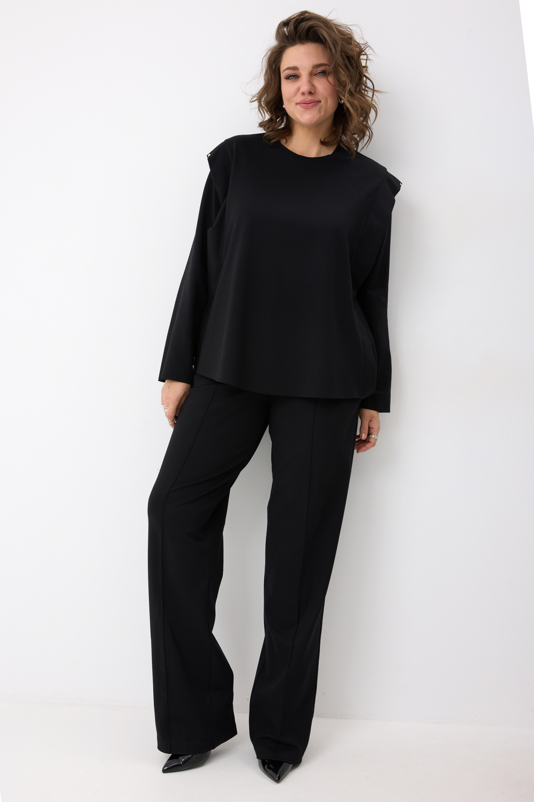 Брюки BegiModa 6077 черный - фото 1