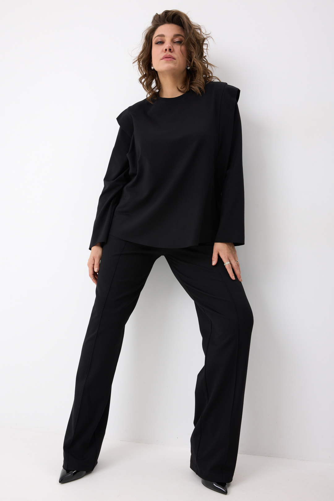 Брюки BegiModa 6077 черный - фото 5