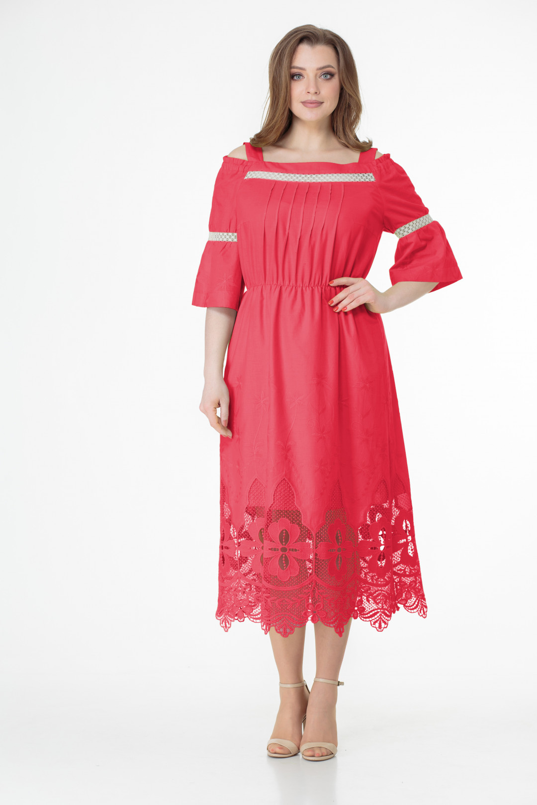 Платье BonnaImage 743 красный