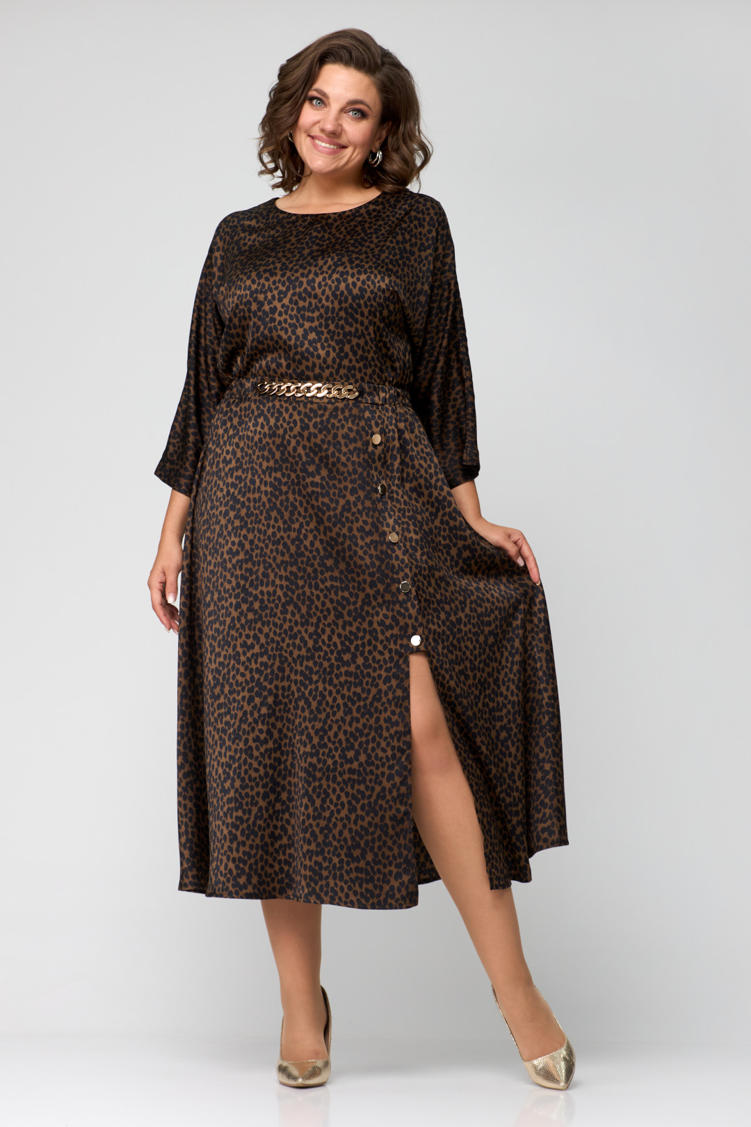 Платье Данаида 2131 леопард