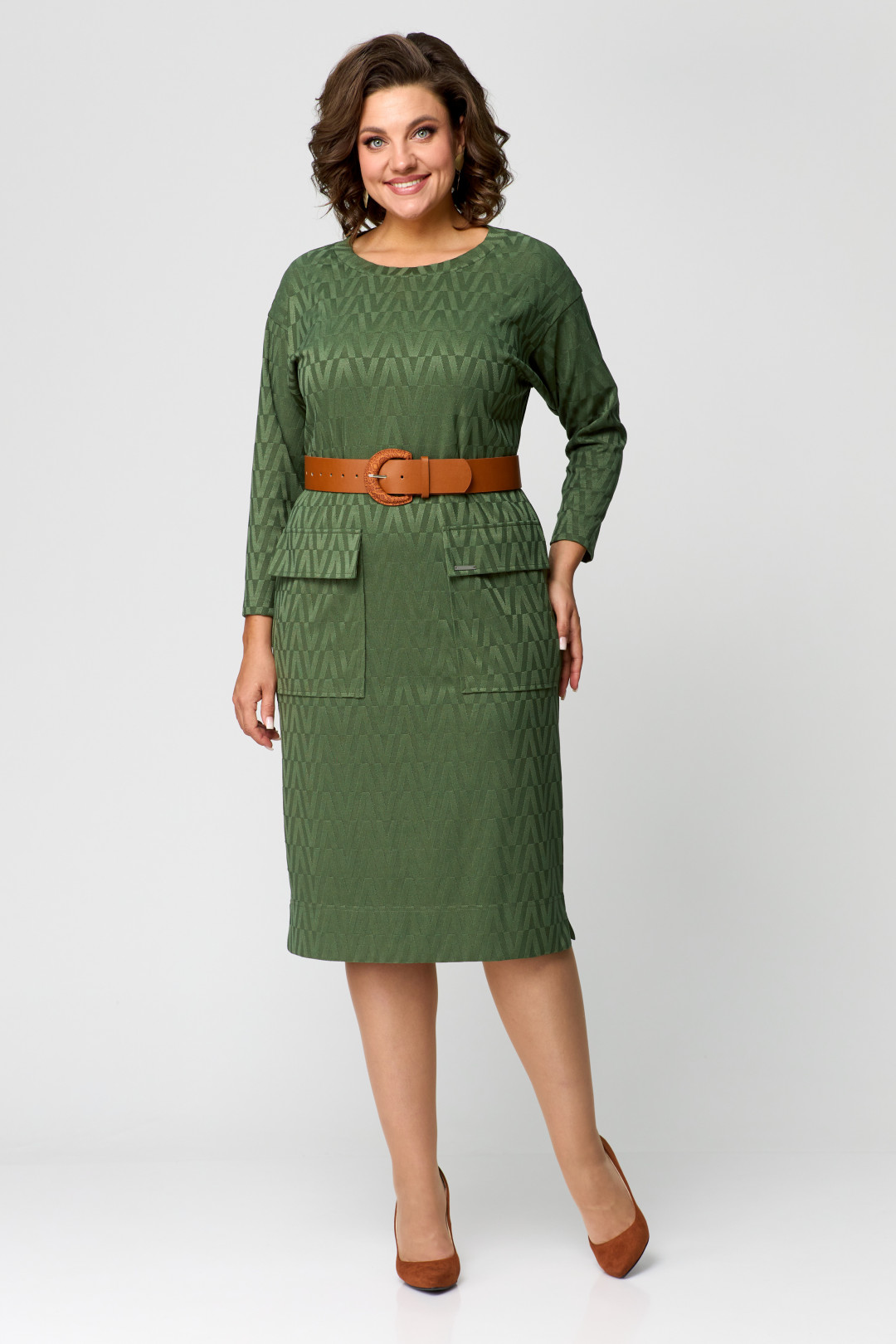 Платье Данаида 2197 зеленый
