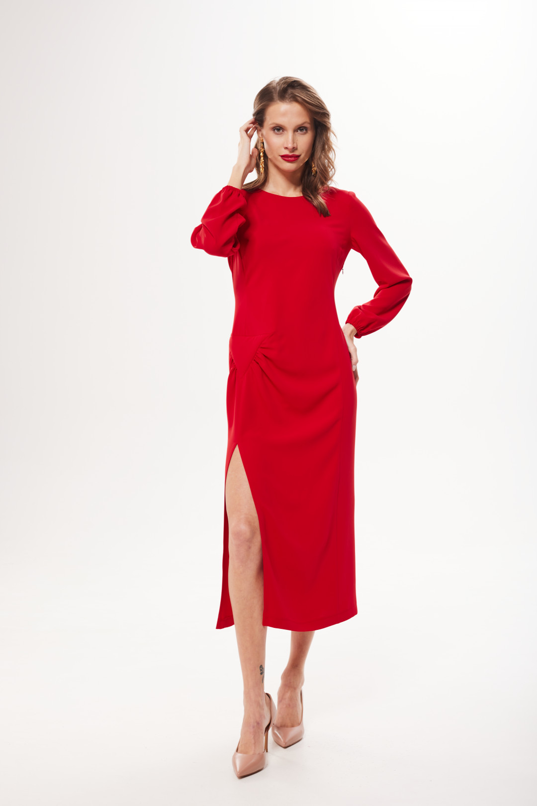 Платье Dava 1197 красный