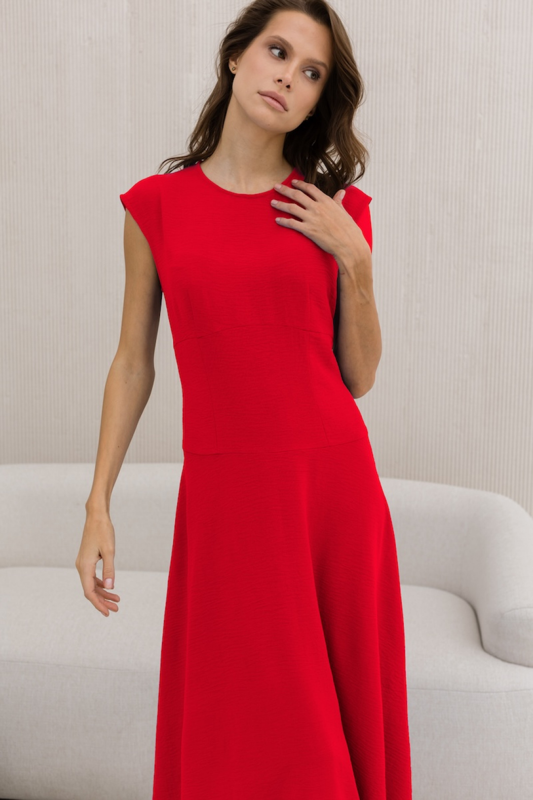 Платье Dava 1205 красный