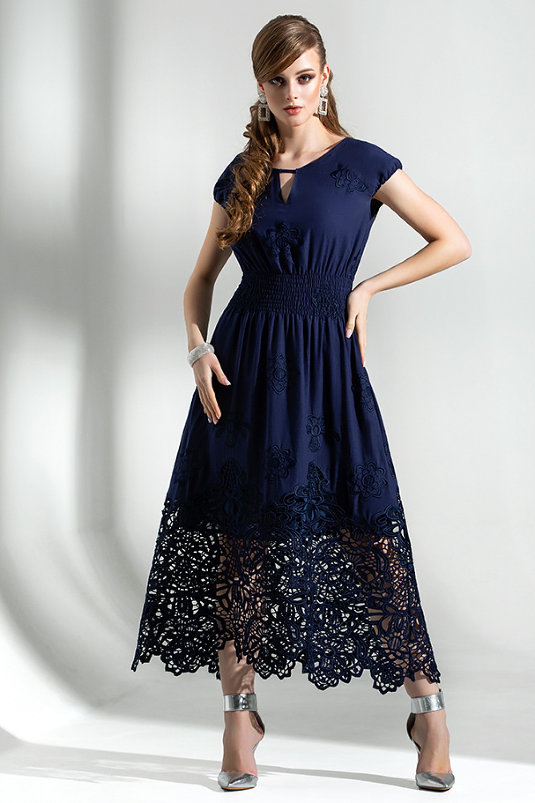 Платье Дива 1286-1 синий