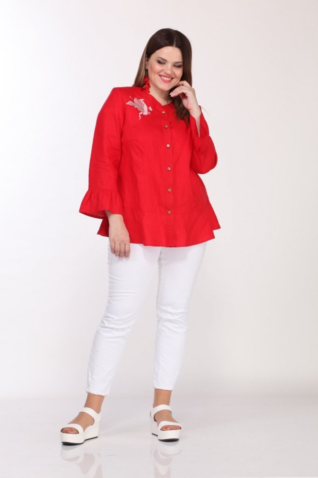 Блуза Djerza 012 красный