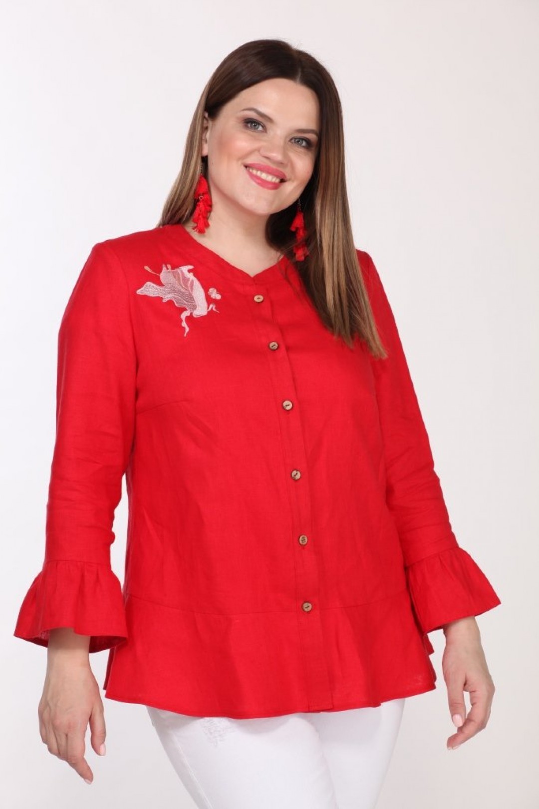 Блуза Djerza 012 красный