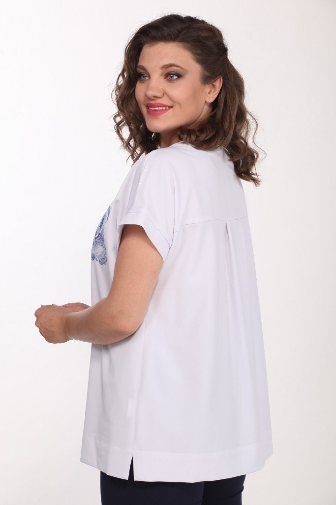 Блуза Djerza 028 белый