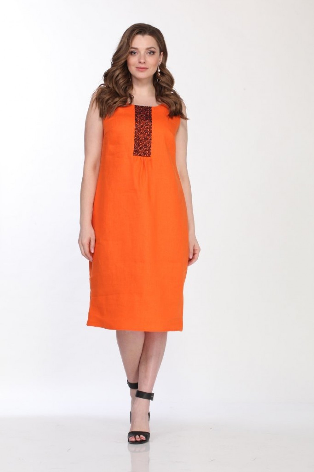 Платье Djerza 1292 оранжевый