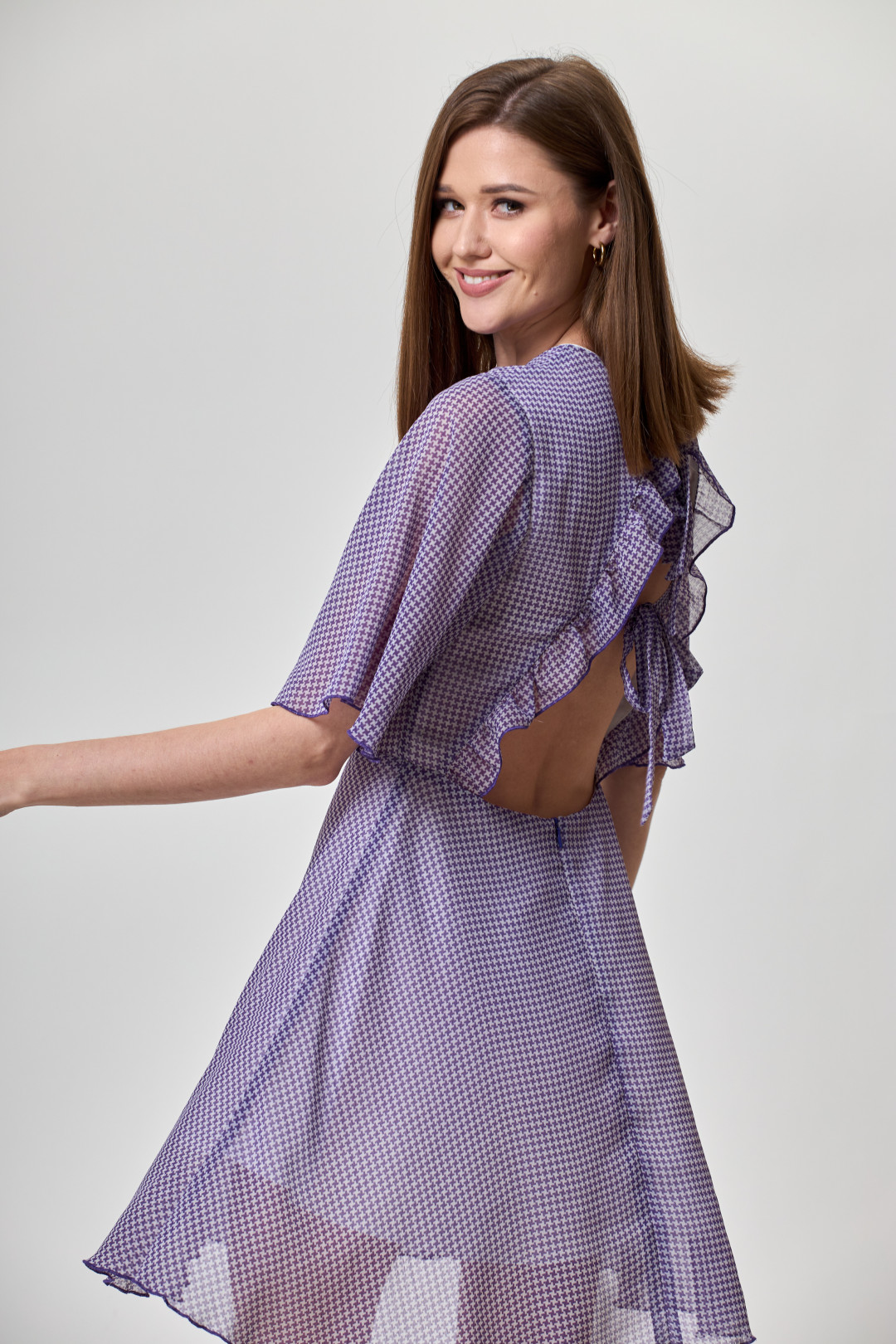 Платье Dnm 030 фиолетовый