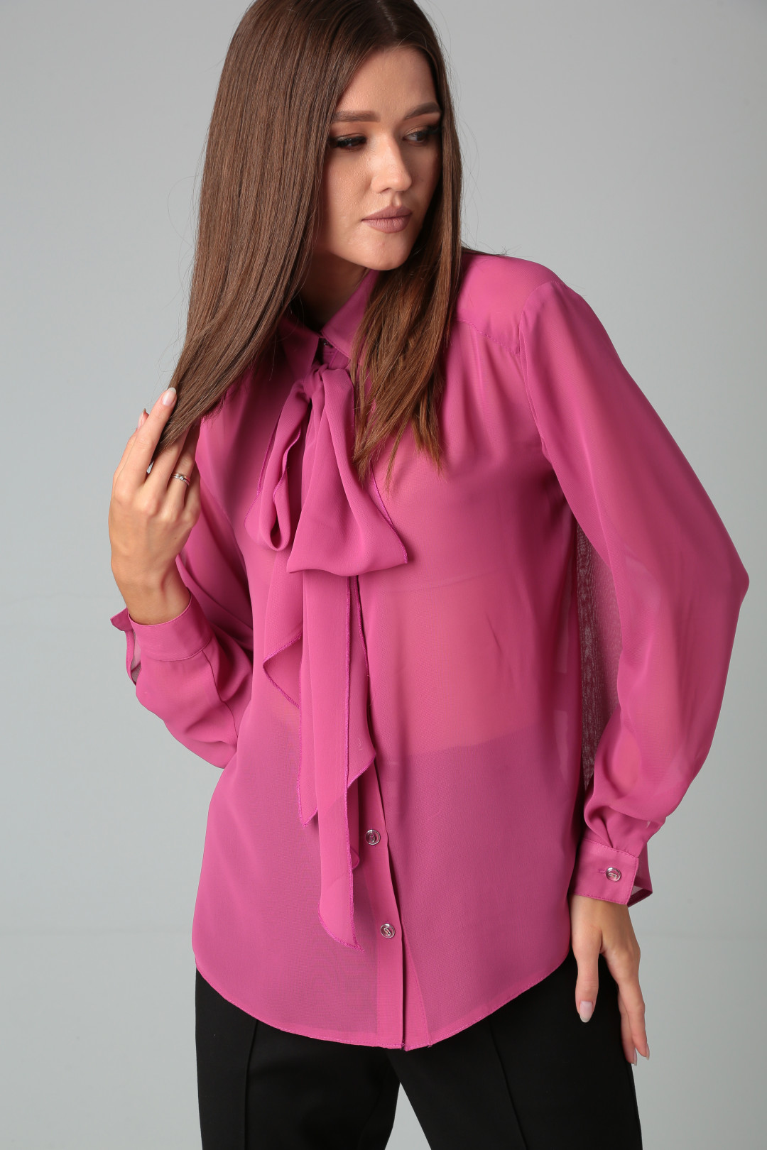 Блузка DOGGI 085 темно-розовый