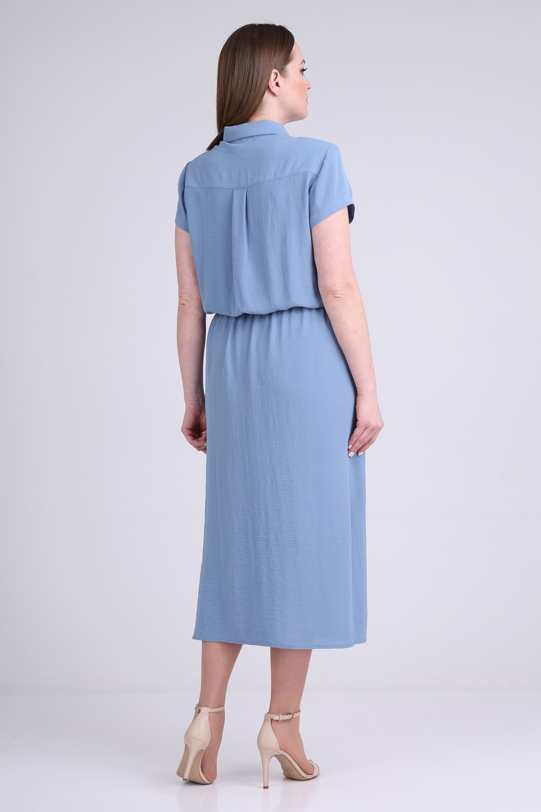 Платье Elga 01-698-1 голубой