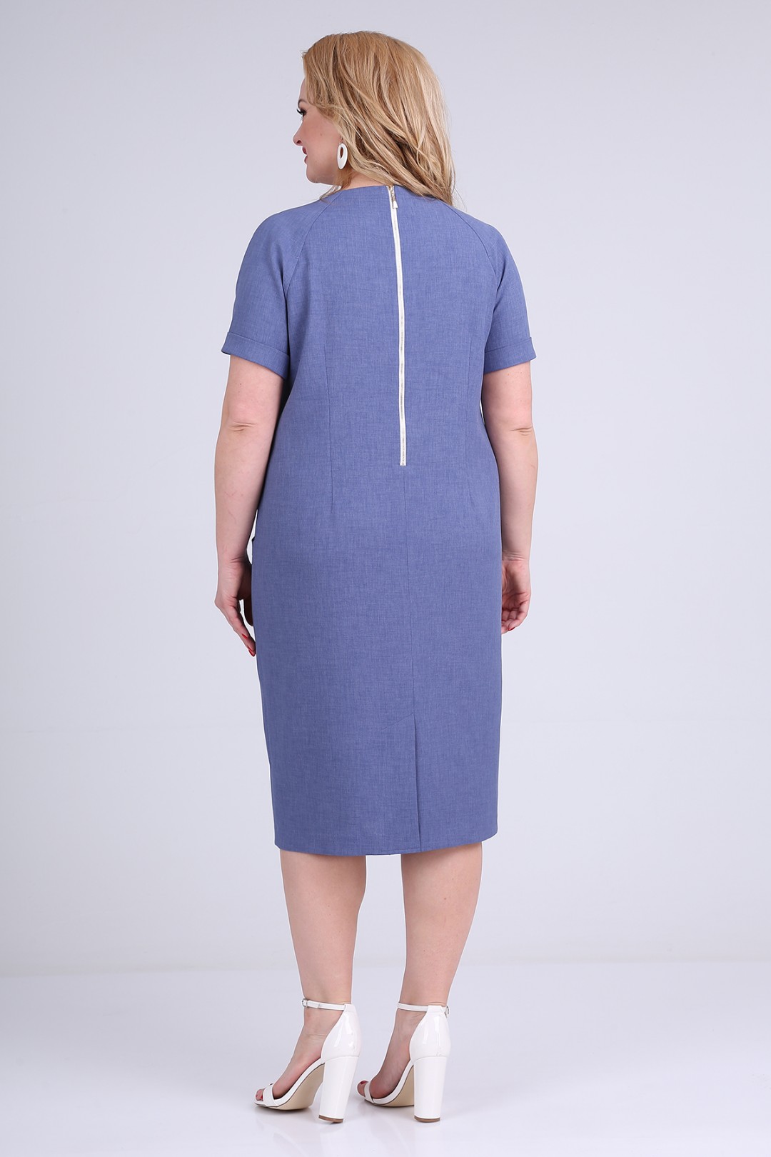 Платье Elga 01-702 синий