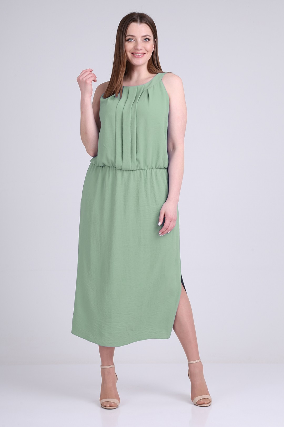 Платье Elga 01-706 светло-зеленый