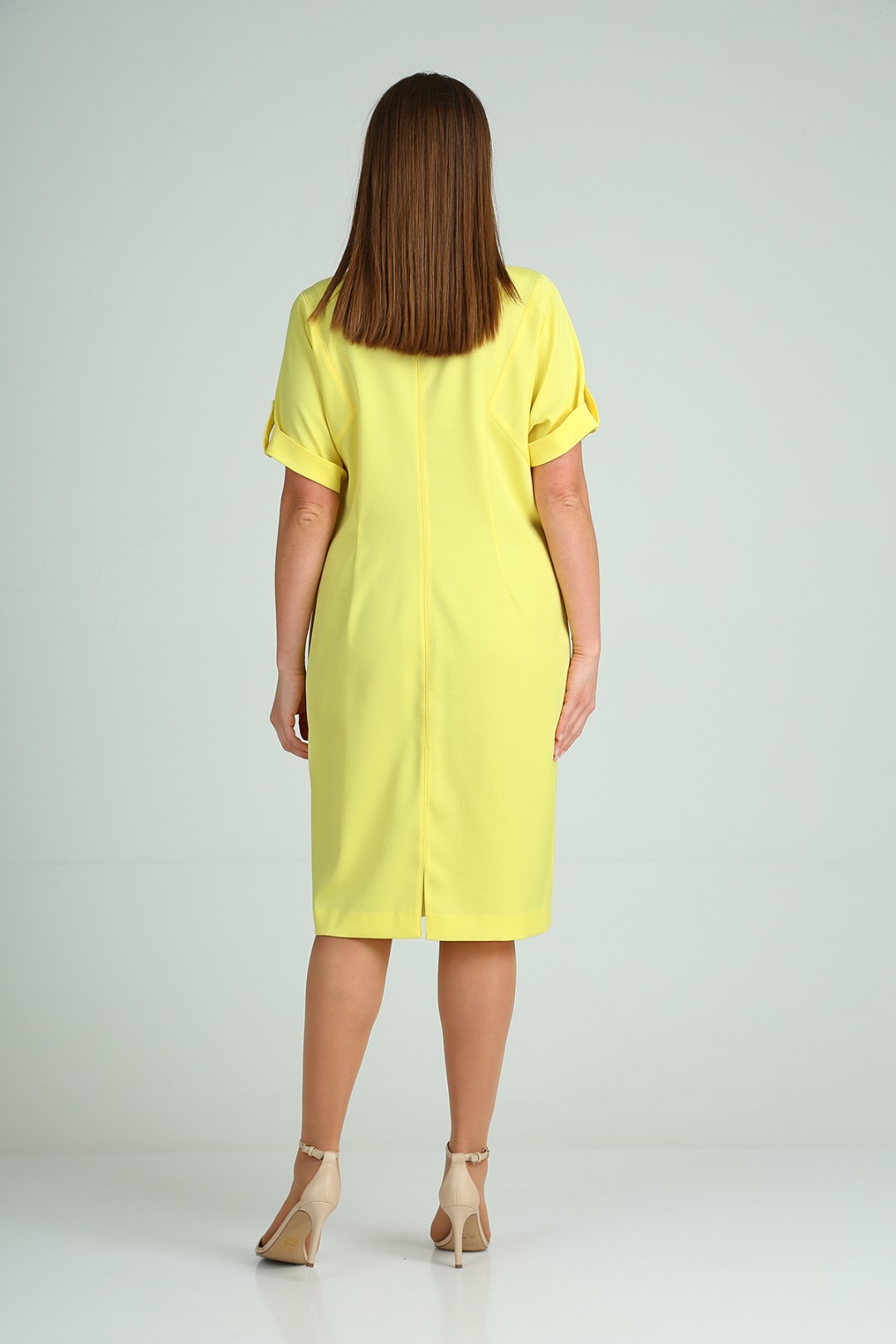 Платье Elga 01-708 желтый
