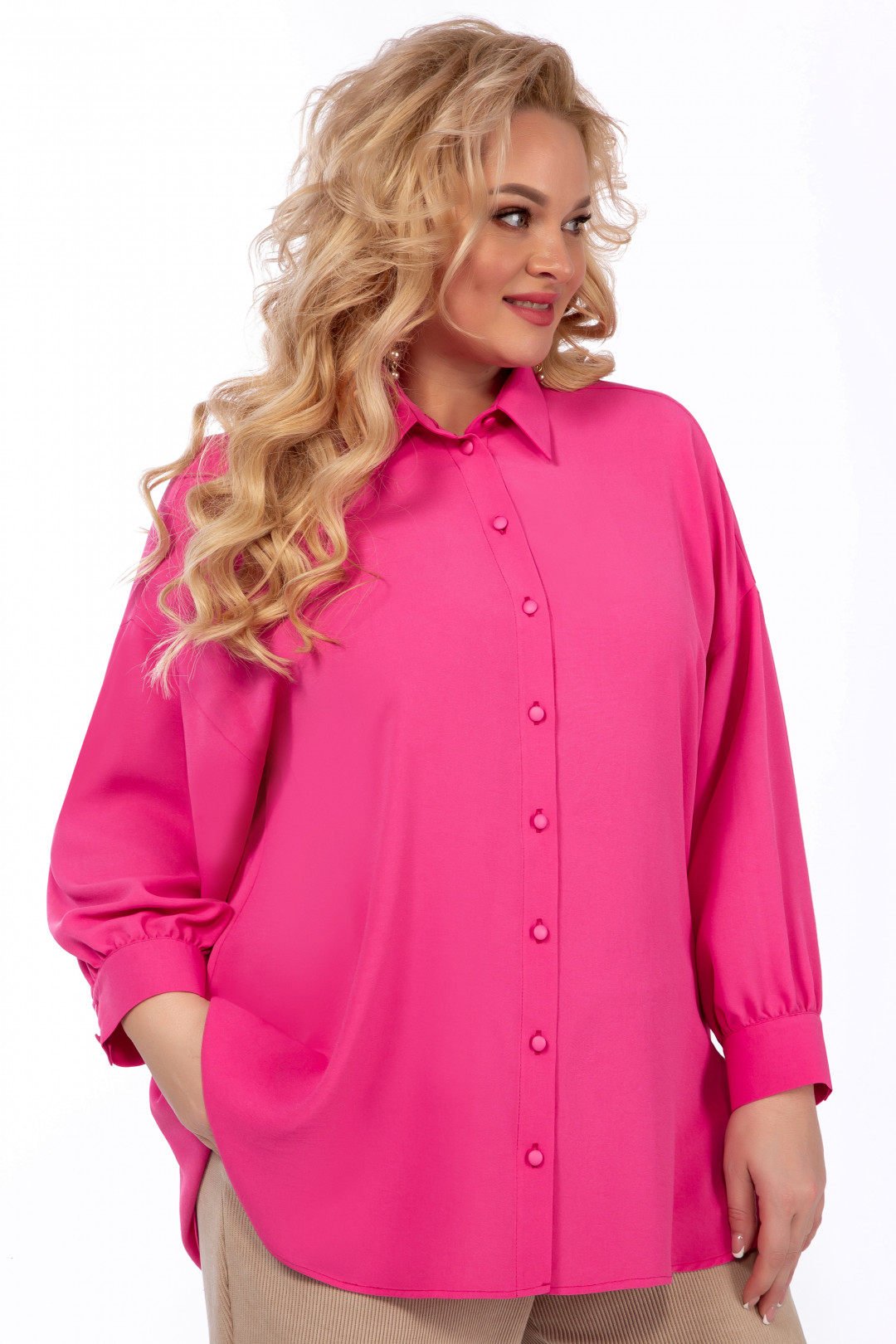 Блузка Элль-стиль 2195а розовый