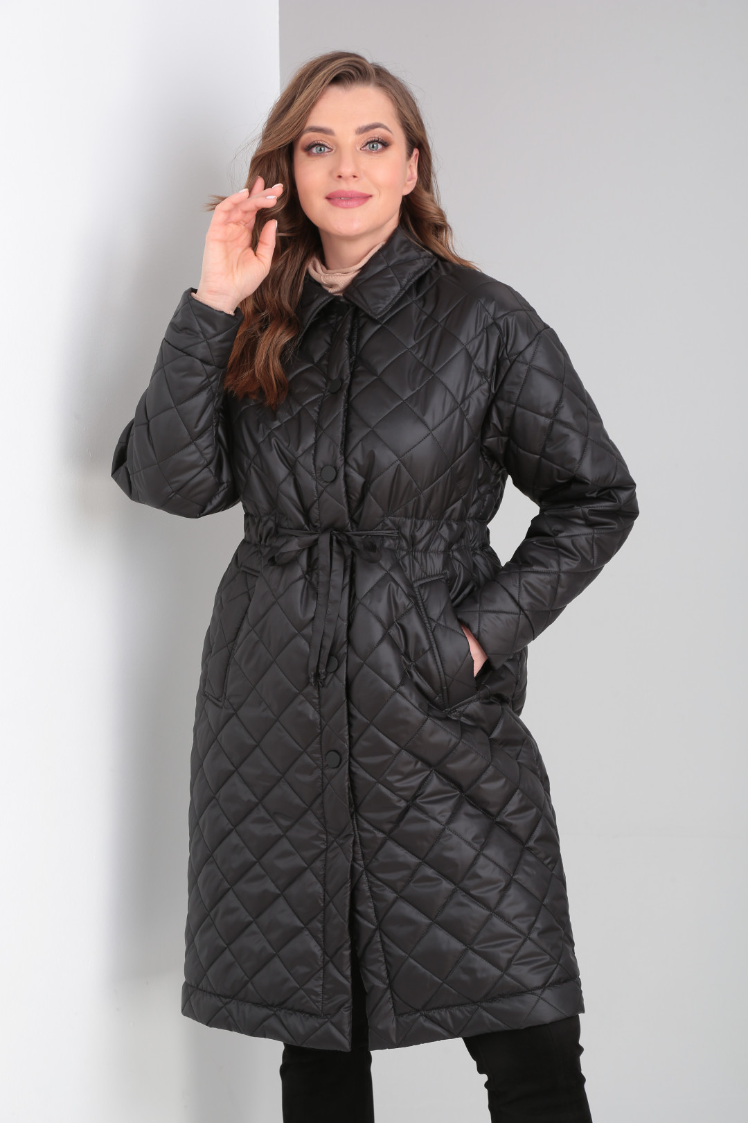Пальто MODEMA 1025/2-черный