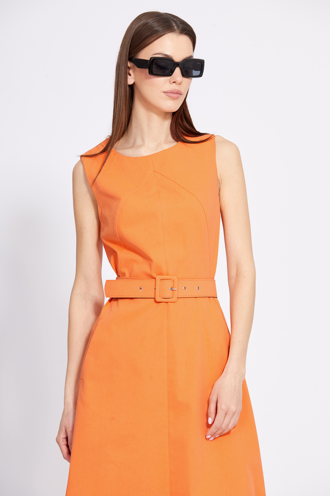 Платье Эола Стиль 2418 оранжевый