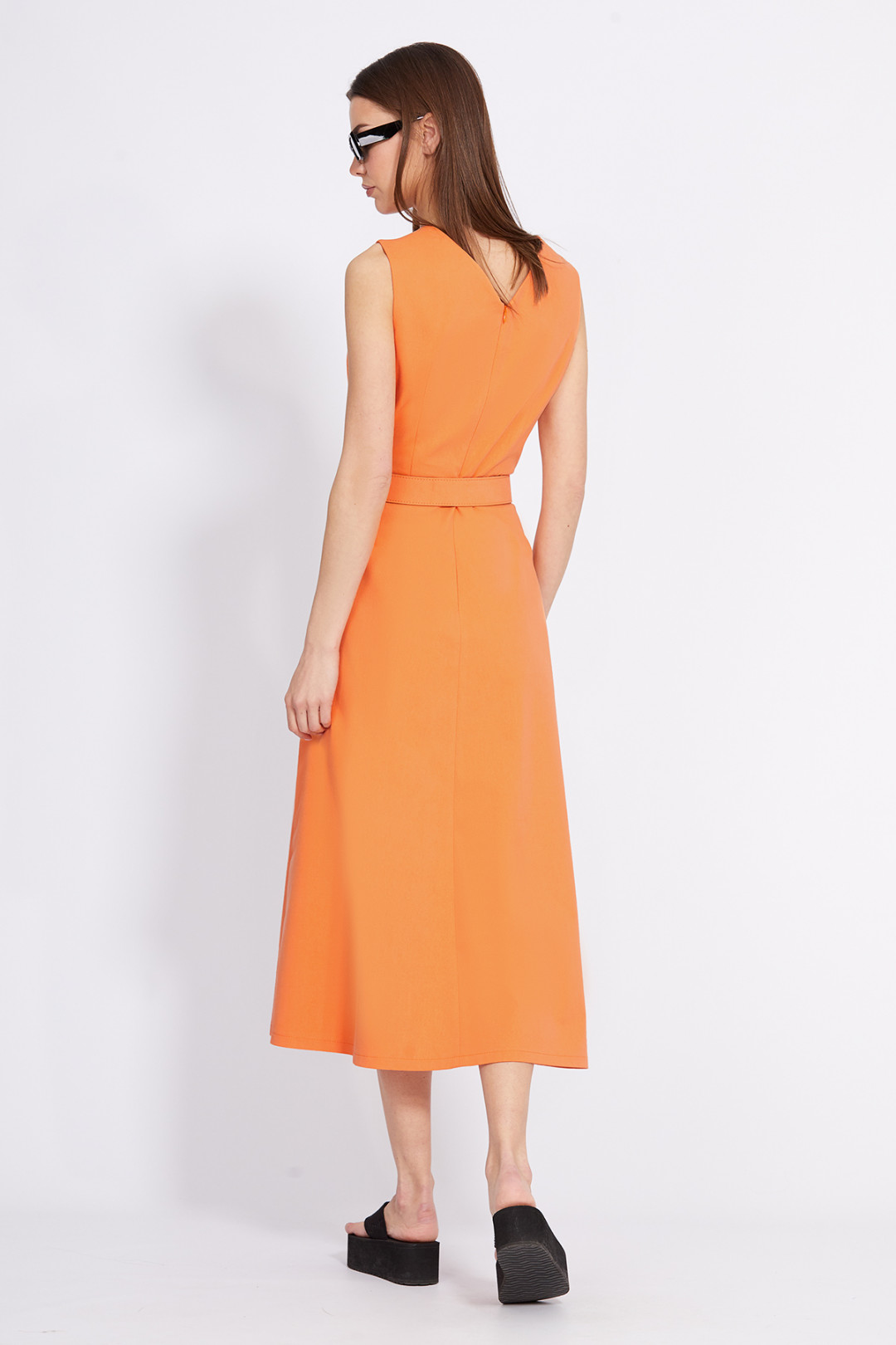 Платье Эола Стиль 2418 оранжевый