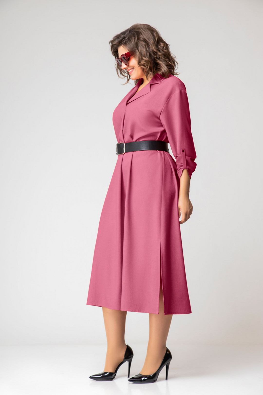 Платье EVA GRANT 192-2 пурпурно-розовый