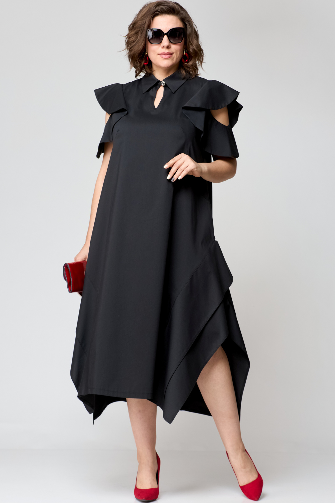 Платье EVA GRANT 7297 черный