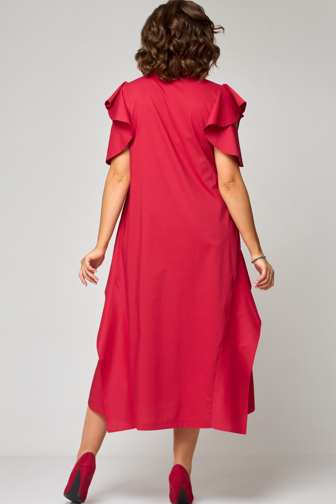 Платье EVA GRANT 7297 красный