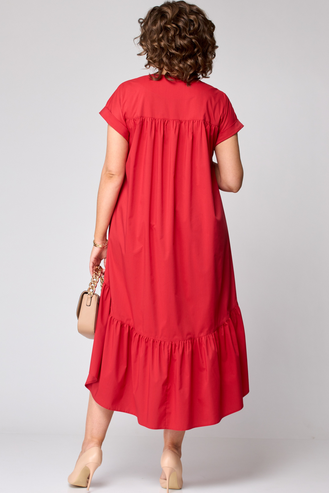Платье EVA GRANT 7327х красный