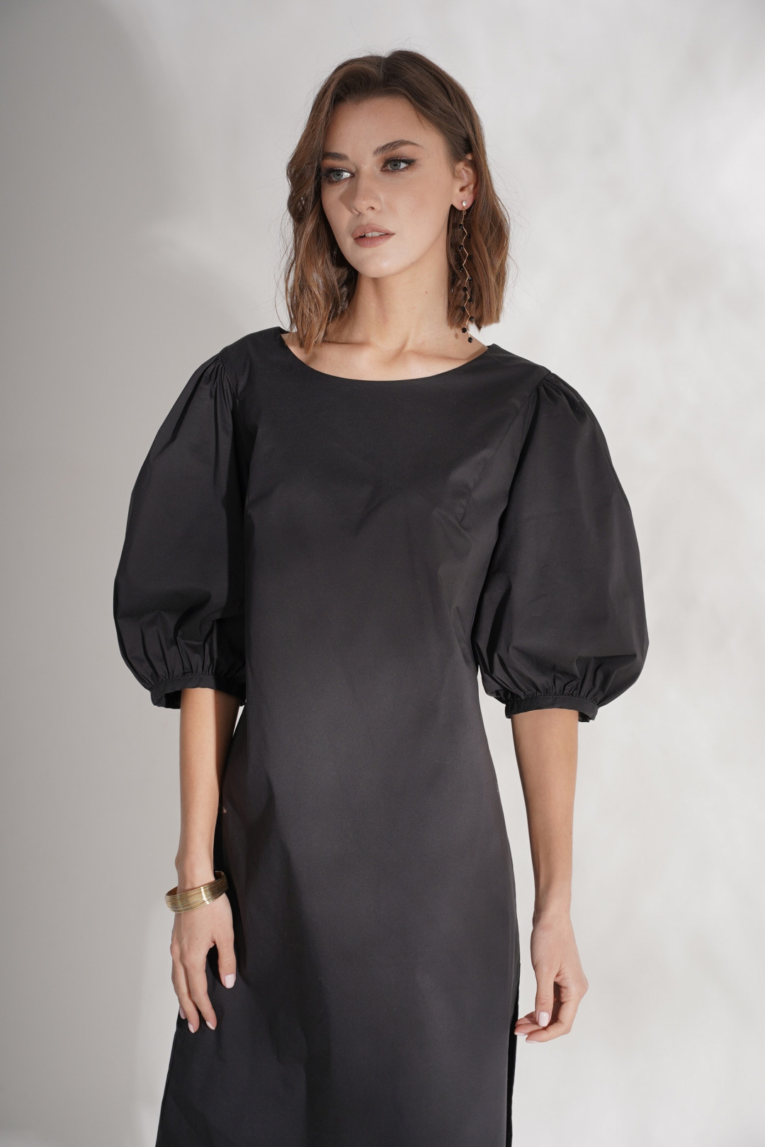 Платье Фантазия Мод 4078 черное