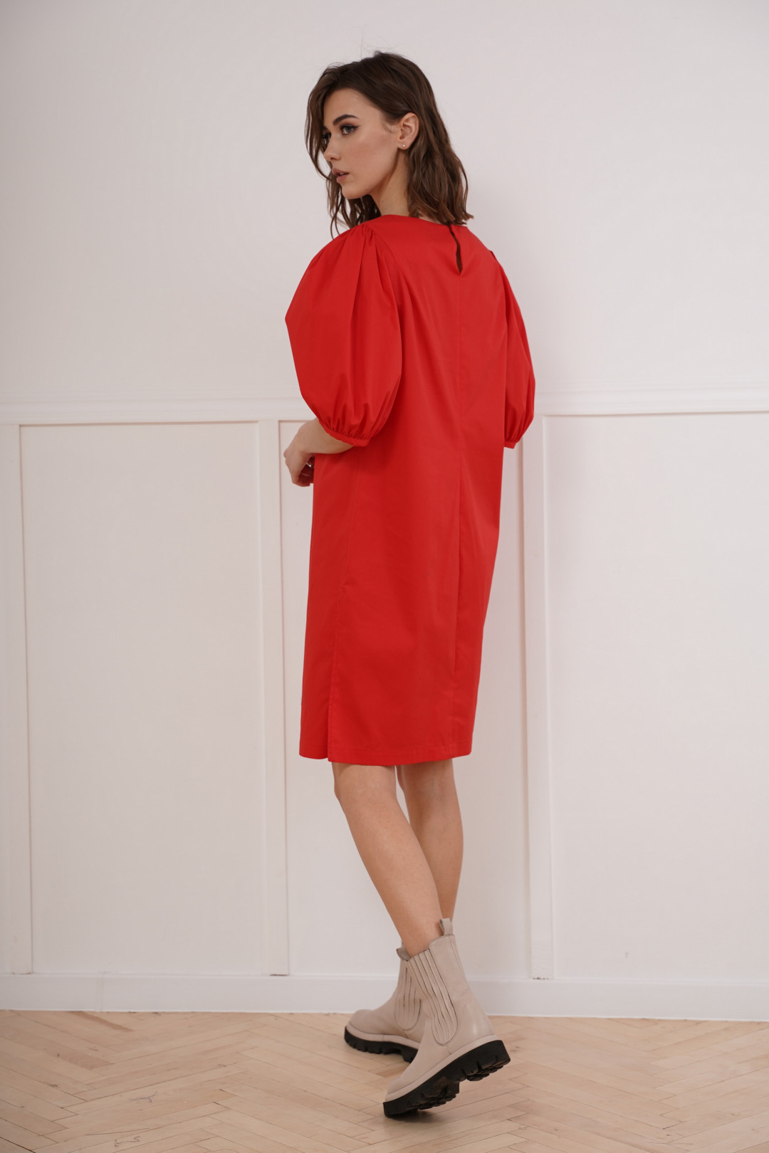 Платье Фантазия Мод 4078 красное