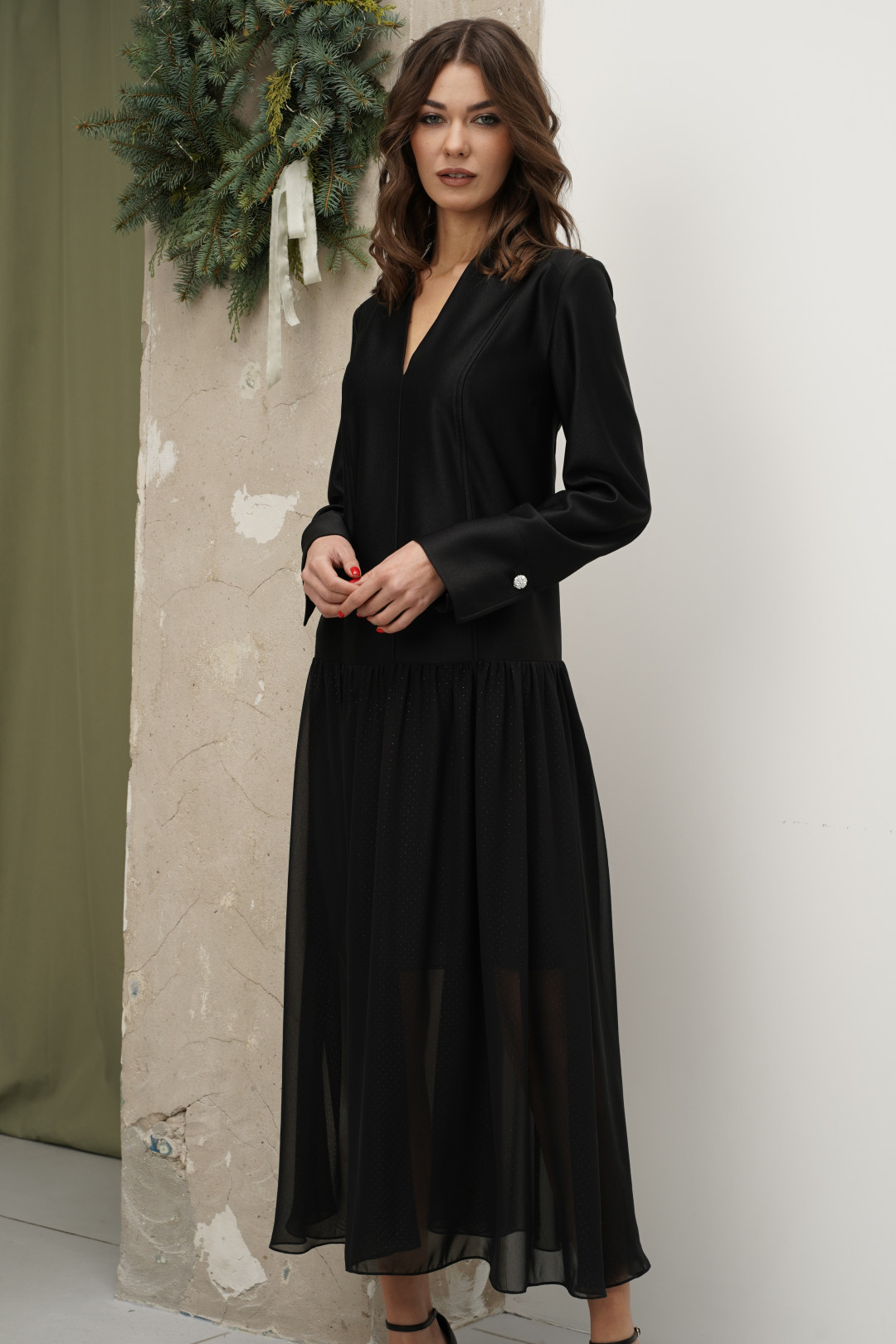 Платье Фантазия Мод 4391 черный