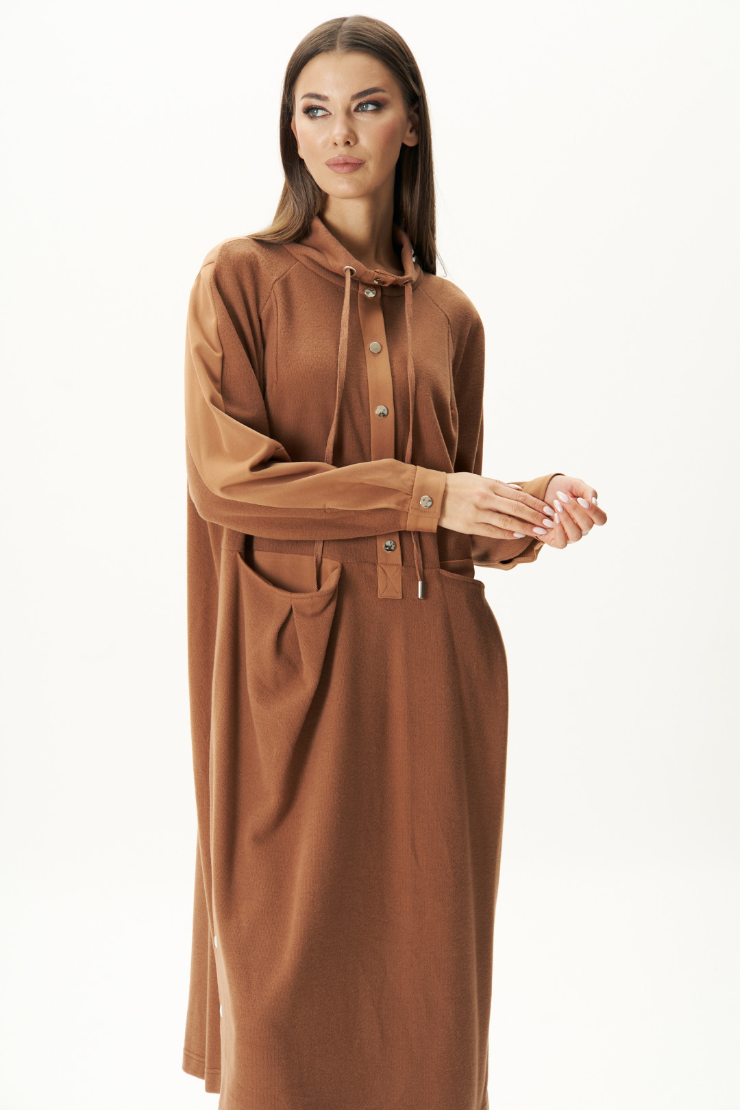 Платье Фантазия Мод 4617 коричневый