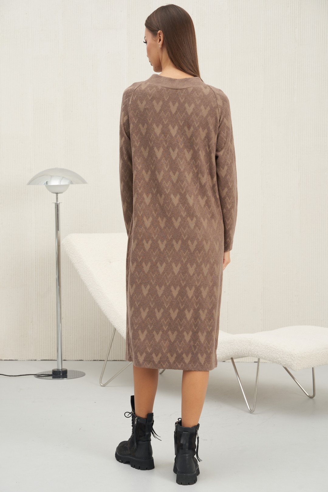 Платье Фантазия Мод 4643 коричневый