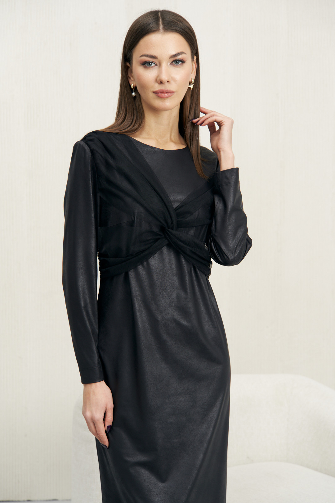Платье Фантазия Мод 4682 черный