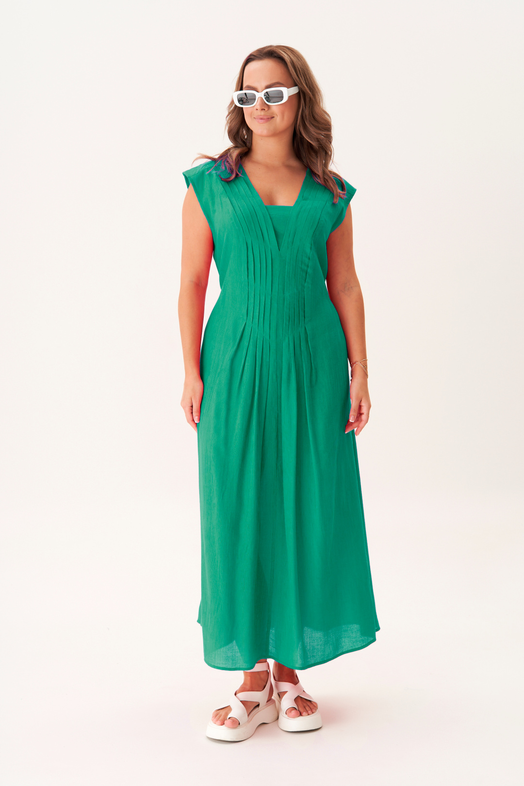 Платье Фантазия Мод 4790 зеленый