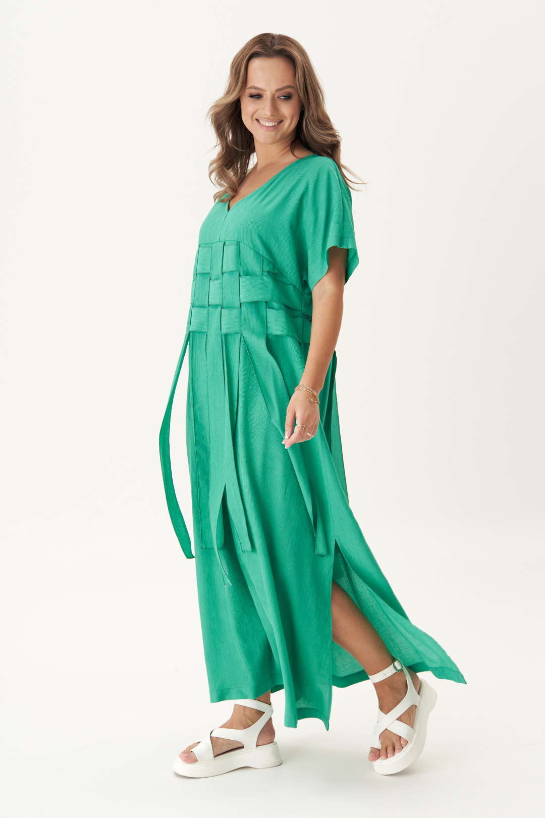 Платье Фантазия Мод 4795 зеленый