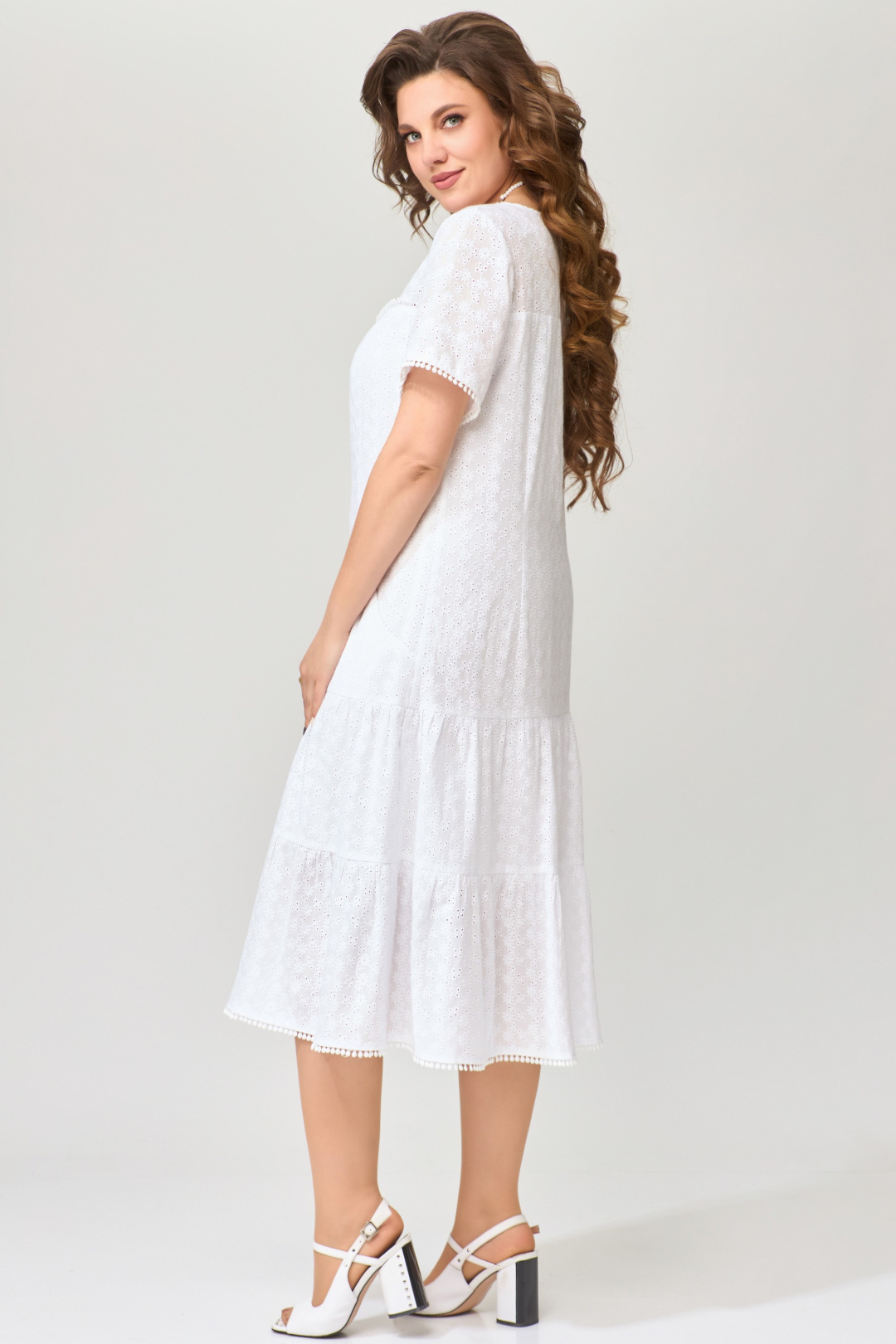 Платье FITA 1651 белый