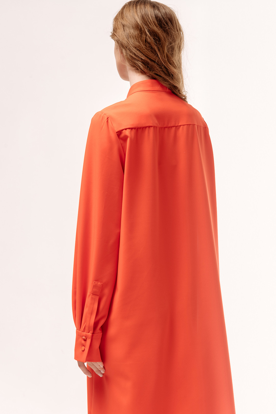 Платье FLAIM BRAND 1043.02 оранжевый