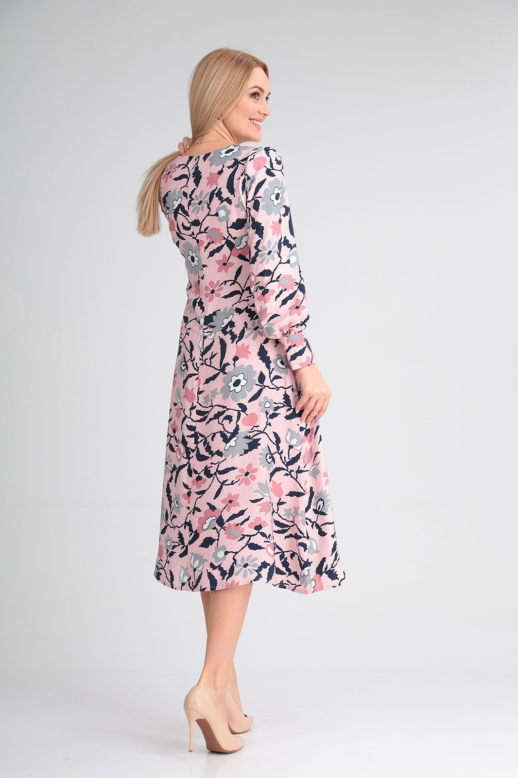 Платье FloVia 4007 розовый