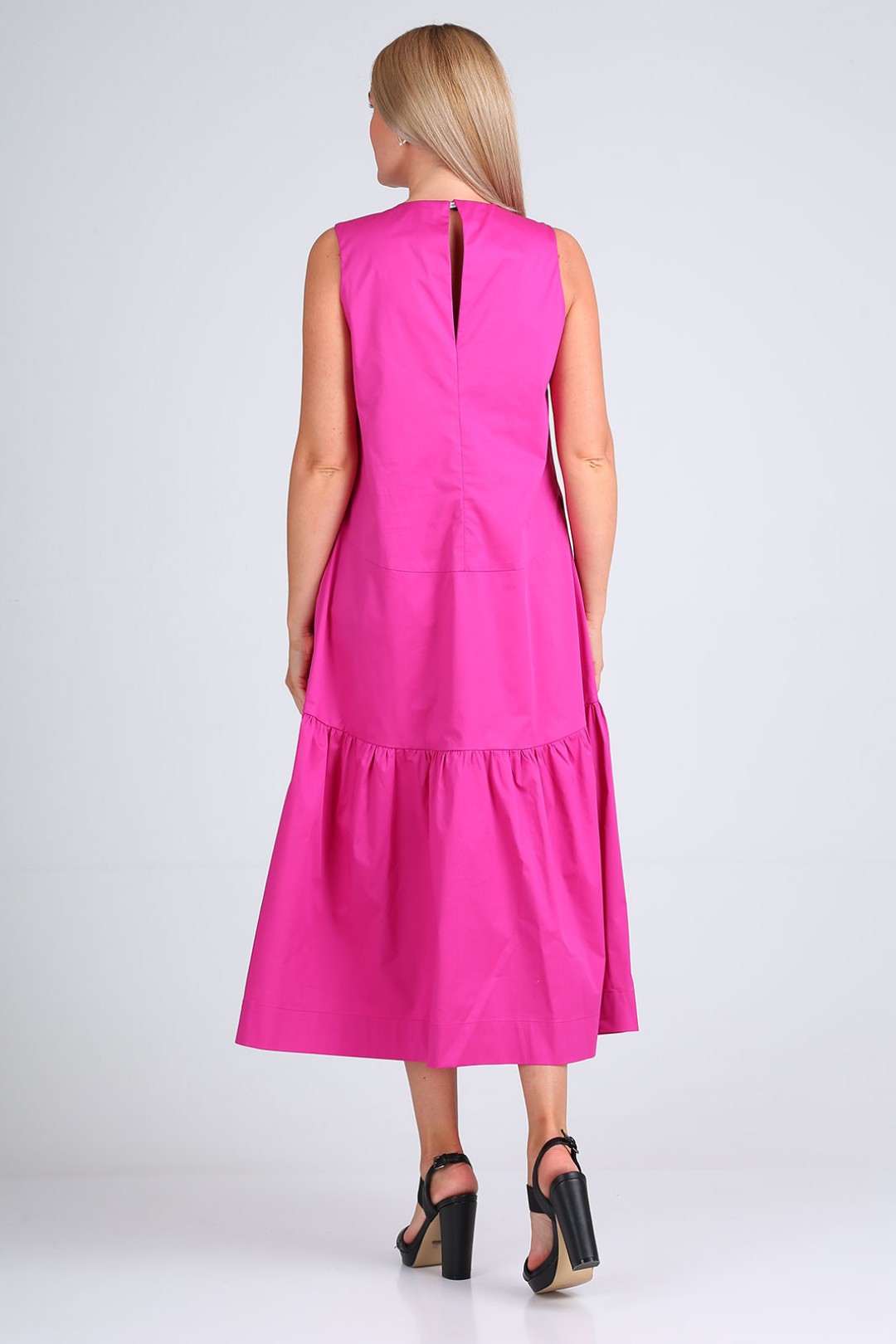 Платье FloVia 4084 розово-фиолетовый