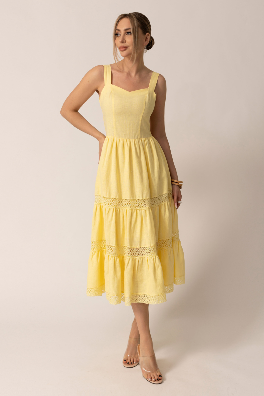 Платье Golden Valley 4987 желтый